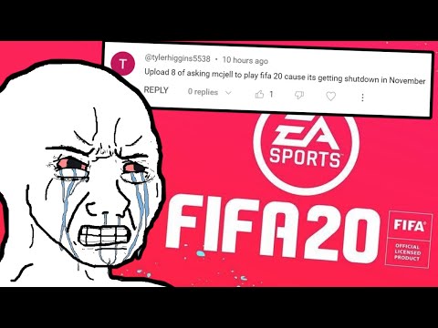 playing FIFA 20 before the SERVERS shut down...