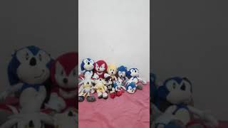 todos mis peluches de Sonic