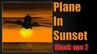 Black Ops 2: Plane in Sunset Emblem Tutorial