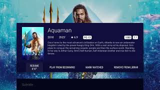 Nvidia Shield Blu-ray ATMOS Play Test with Aquaman