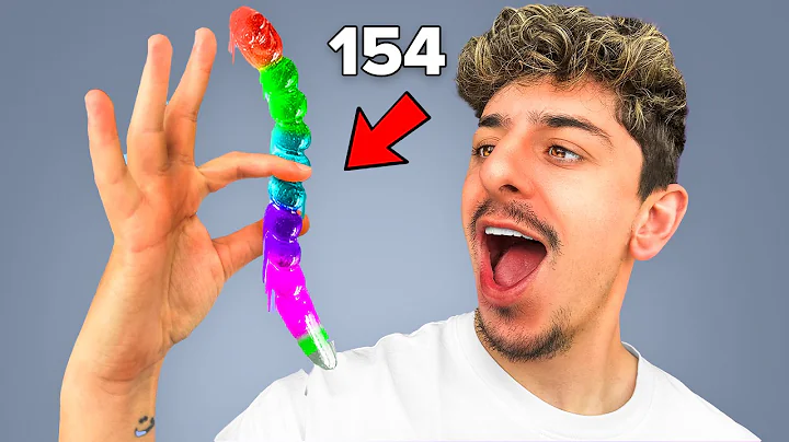 I Melted EVERY Gummy Candy & Flavor Into One Piece