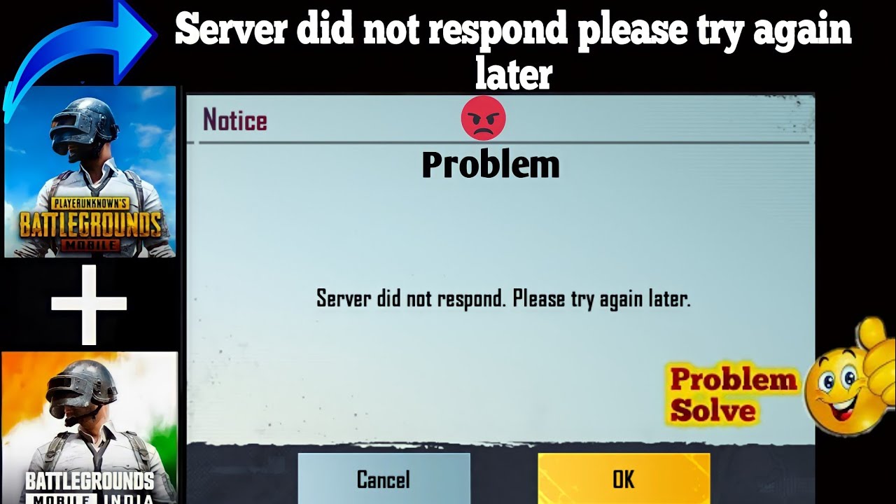 Server did not respond