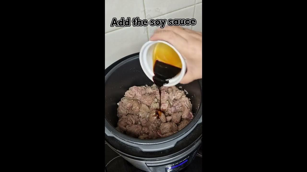 How To Cook Beef Pares In A Slow Cooker YouTube