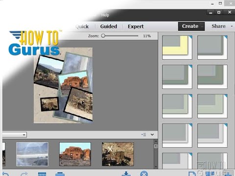 How to Make a Collage in Adobe Photoshop Elements      Tutorial