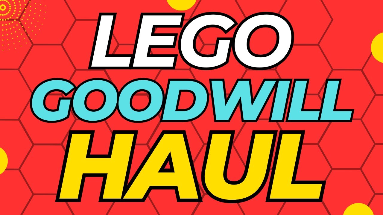 Lego Goodwill Haul - This One Is Going In My Personal Collection