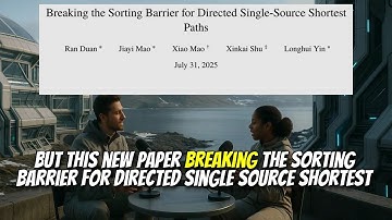 Breaking the Sorting Barrier for Directed Single-Source Shortest Paths (July 2025)