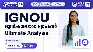 MCO 024 Business Ethics and CSR | MCOM | IGNOU Previous Year Question Paper Analysis #ignoupyq