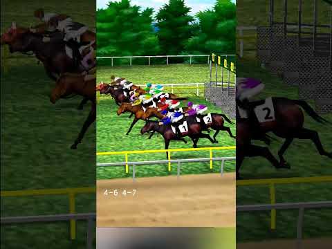 Semplice corsa di cavalli
