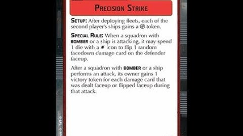 How-to play Objective "Precision Strike" - Star Wars Armada Explained (SWAE)