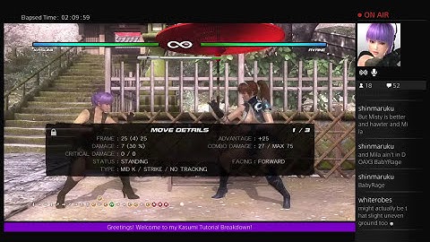 Kasumi Guide Tutorial (PART 7) (DOA5LR)