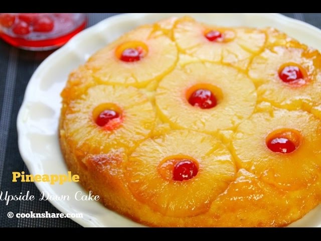Easy Pineapple Upside Down Cake l Life Love and Sugar