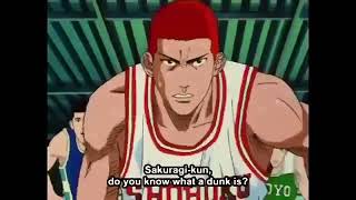 Slam Dunk Anime  Rukawa Steals Sendoh And Sakuragi Final Dunk Before The Nationals