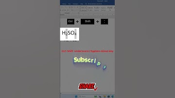 Subscript & Superscript Shortcut in MS Word | Quick Word Tips 🔥