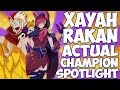Xayah and Rakan ACTUAL Champion Spotlight