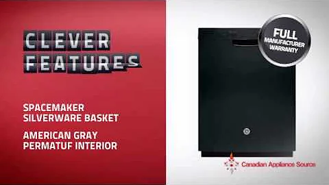 GE GDF510PGDBB Built-In Undercounter Dishwasher