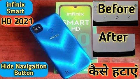 How To Hide Navigation Button in infinix Smart HD 2021, How To Hide  Navigation System in infinix