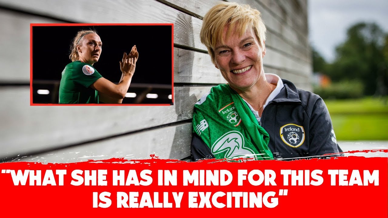 First impressions of new Ireland manager Vera Pauw with Louise Quinn