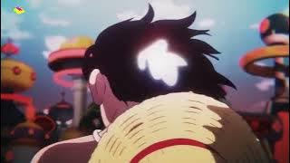 Momen luffy pamer gear 5 ke lucci