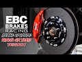 Toyota gr yaris ebc racing 2 piece floating discs  rpx pads installation guide