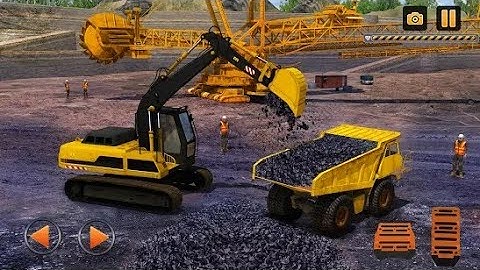 heavy machines and mining simulator part 8〽️ #gaming #7hgaming #gameplay #truckdriving
