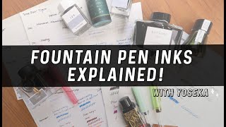 Fountain Pen Inks Explained: What Ink Should You Use in a Fountain Pen?