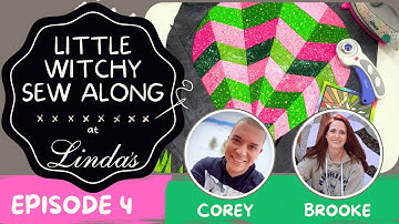 Little Witchy Sew Along! Episode 4: Defying Gravity – Assembling Your Little Witchy Quilt!