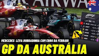 COM ERRO DA FERRARI, MERCEDES FAZ DOBRADINHA GP DA AUSTRÁLIA | FORMULA 1 2026