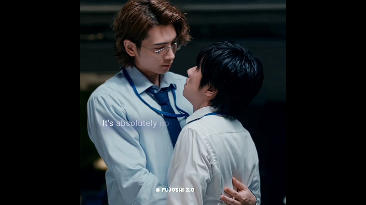 Holding him in his arms convinced him 😚❤️ Their height difference is too cute 🤌 #JapaneseBL #BLedit