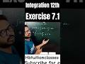 integration exercise 7.1 maths class 12th