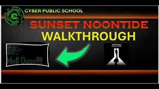 sunset noontide || walkthrough || proving ground || ( without metasploite )