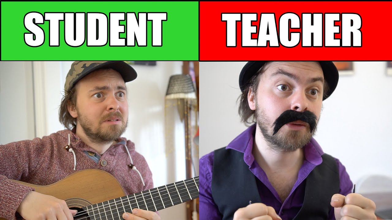 15 types of Guitar Teachers!