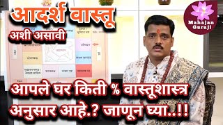 आदर्श घर कसे असावे | जाणून घ्या #महाजन #गुरूजी गुरूजी द्वारे | आपले घर किती % सकारात्मक ऊर्जा बनवते