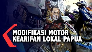 Modifikasi Motor Dengan Kearifan Lokal Papua | OTONEWS KOMPAS TV