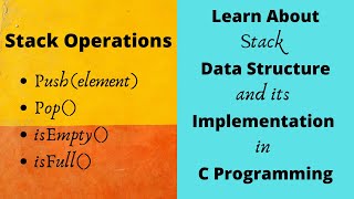 Stack data structure and its implementation in C (Stack in C)