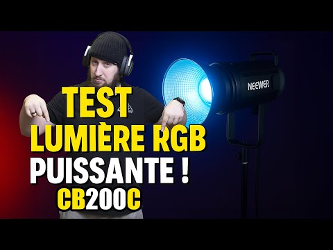 Neewer CB200C: The Best RGB LED Spotlight Under €250?