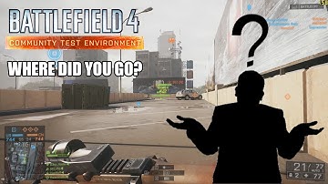 BF4 CTE - The Invisible Player Revive Bug