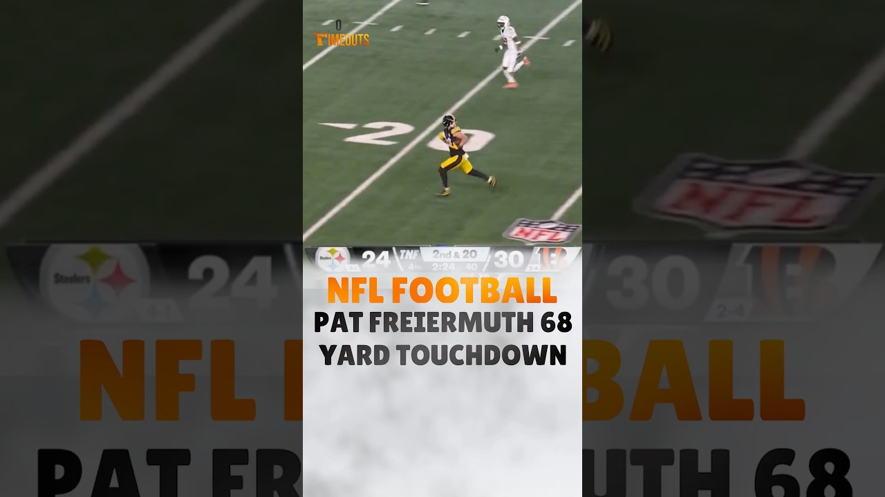 PAT FREIERMUTH 68 YARD TOUCHDOWN