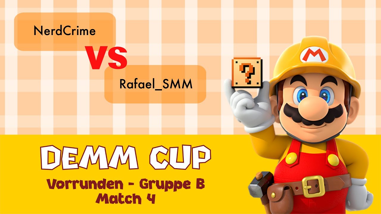David gegen Goliath: KEINER gibt auf | NerdCrime vs. Rafael_SMM | DEMM-CUP Vorrunde S04 #10/24