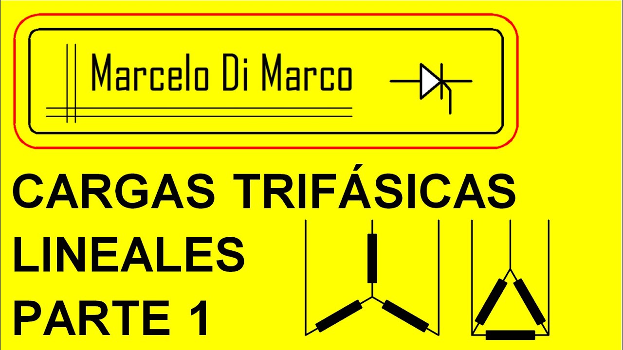 CARGAS TRIFÁSICAS LINEALES PARTE 1 ESTRELLA EQUILIBRADA YouTube