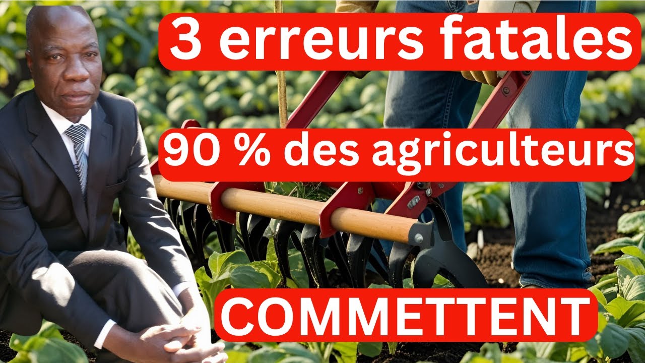 3 erreurs fatales que font 90 % des agriculteurs sur un hectare. - YouTube