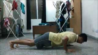 Flying squirrel Pushup