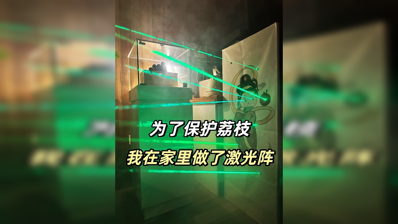 什么人会在家里装激光阵啊？？