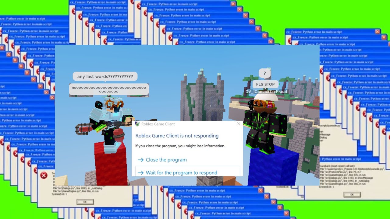 WHEN UR GAME CRASHES - YouTube