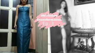 Old clothes transformation | Ep.3 (re-styling old night dress)