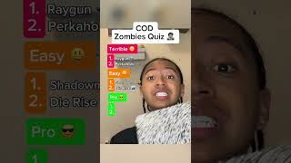 COD Zombies Quiz 🧟‍♂️ #trending #gaming #callofduty #yorrai #codzombies #codclips #viral #shorts