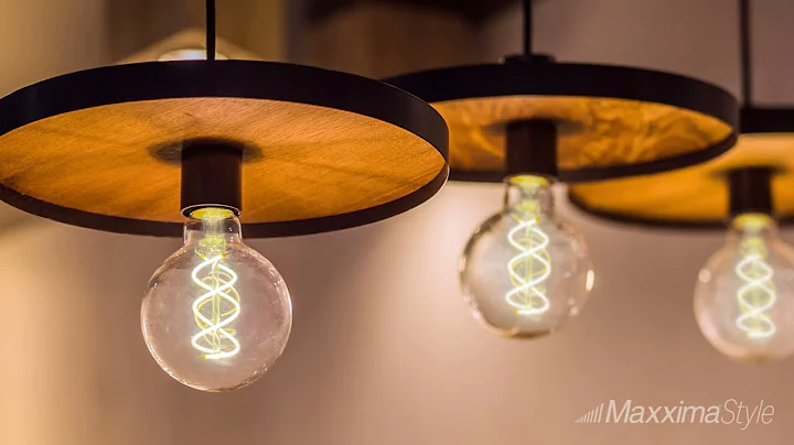 G25 LED Spiral Filament Edison Bulb, Dimmable Vanity Globe Bulb, 5 Watt 60 Watt Equal, 600 Lumens