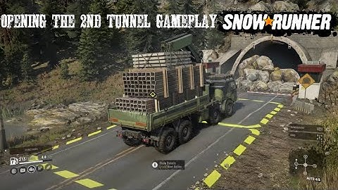 Let There Be Road! Opening The 2nd Tunnel/Gateway New SnowRunner Phase 9 Update/DLC Gameplay