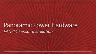 Panoramic Power PAN-14 Wireless Electric Current Sensor. Self Powered Energy Monitoring Sensor.