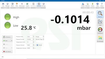 The GD4200-USB Digital Pressure Transducer & Software Package