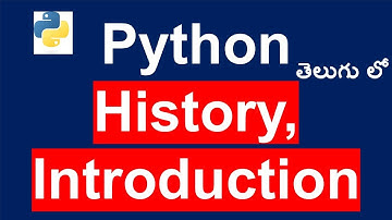 "Python Basics to Advanced Tutorial 1 in Telugu : History, Compiler vs Interpreter Explained"